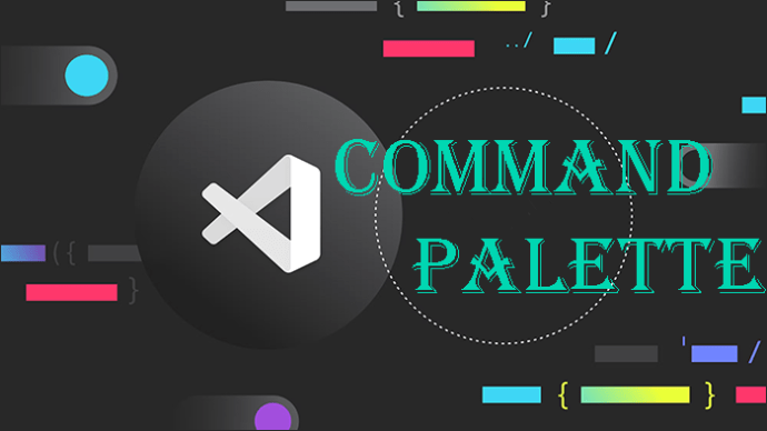 Paleta de comandos de código VS
